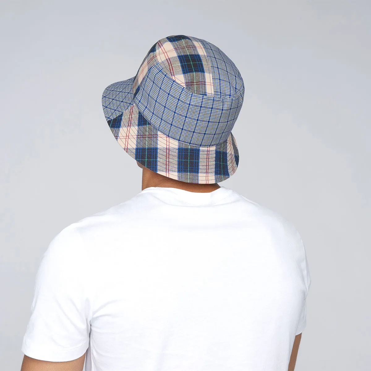 Kangol Hats Kangol Plaid Mash-Up Plaid Bucket Hat