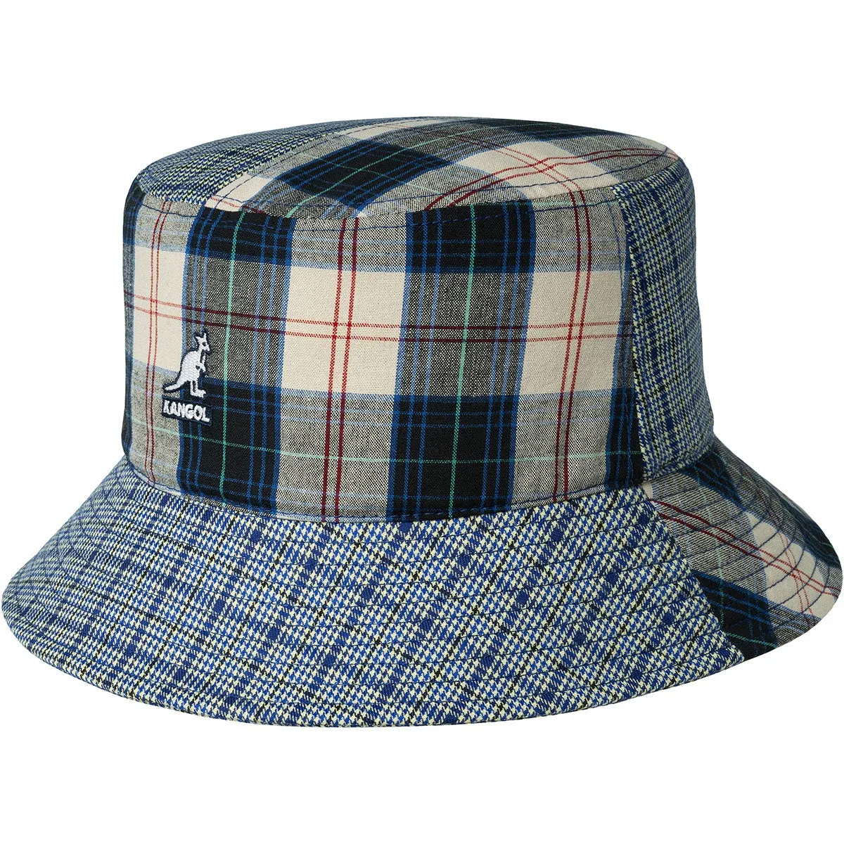 Kangol Hats Kangol Plaid Mash-Up Plaid Bucket Hat