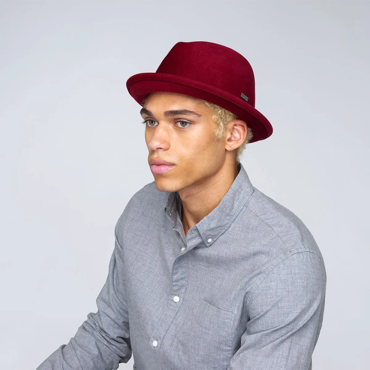 Kangol Hats Kangol Polished Player Wool Felt Trilby