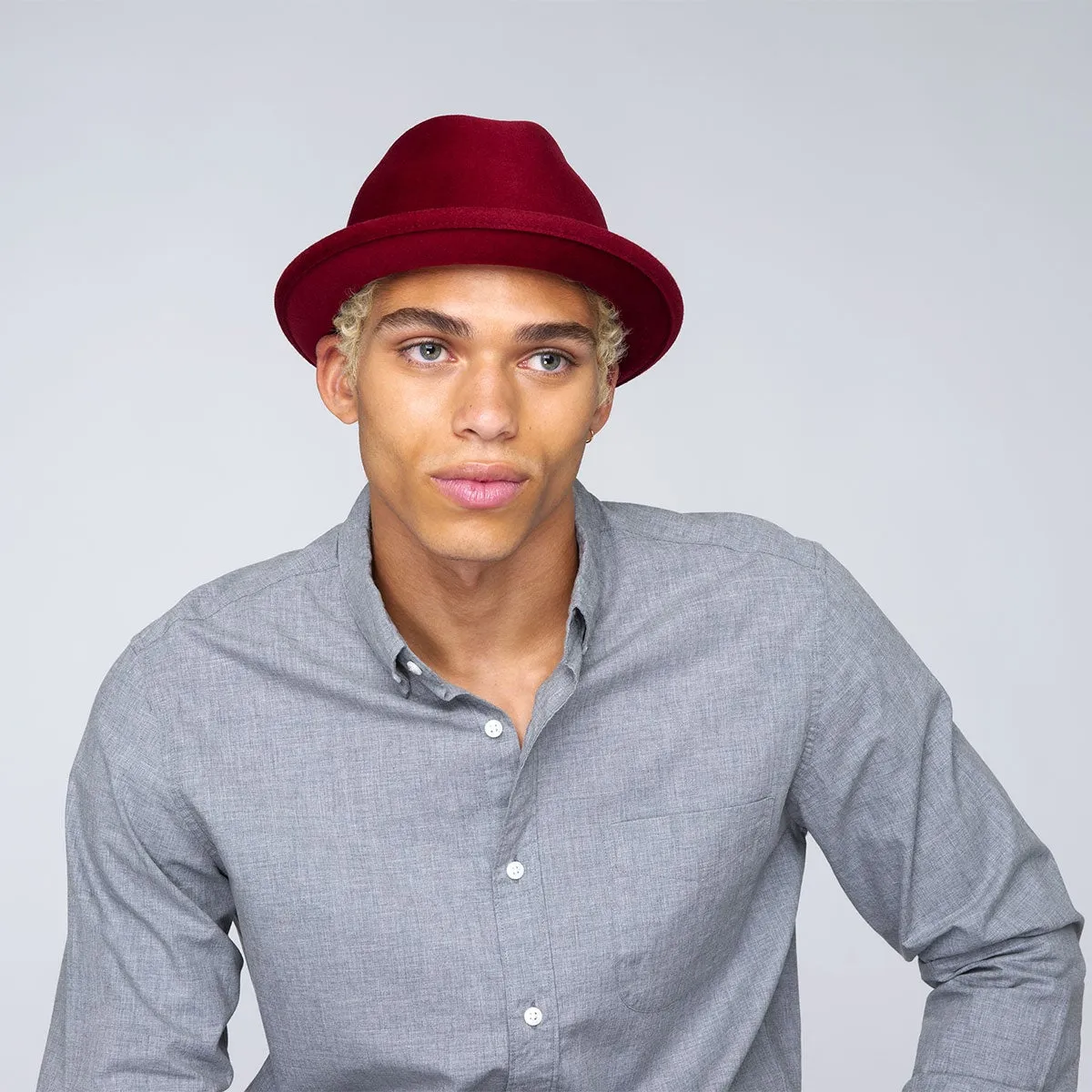 Kangol Hats Kangol Polished Player Wool Felt Trilby