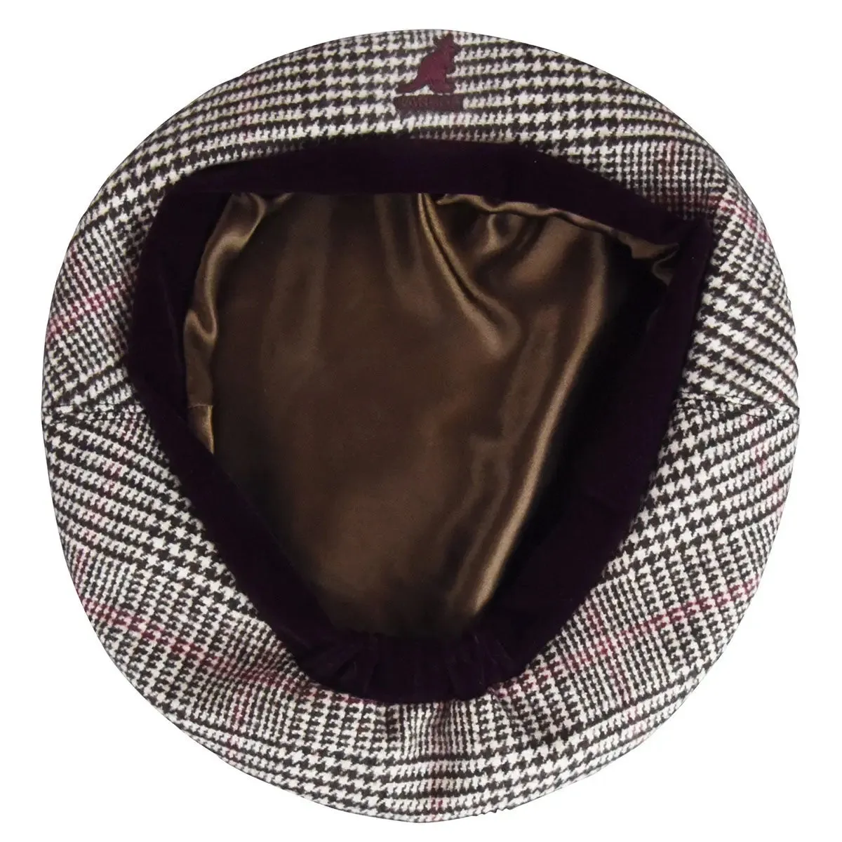 Kangol Hats Kangol Show Your Teeth Houndstooth Patterned Beret
