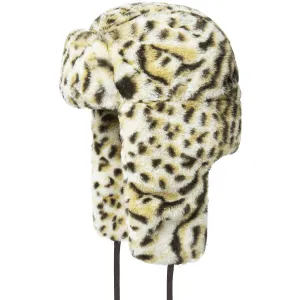 Kangol Hats Kangol Snow Leopard Trapper Luxurious Faux Fur