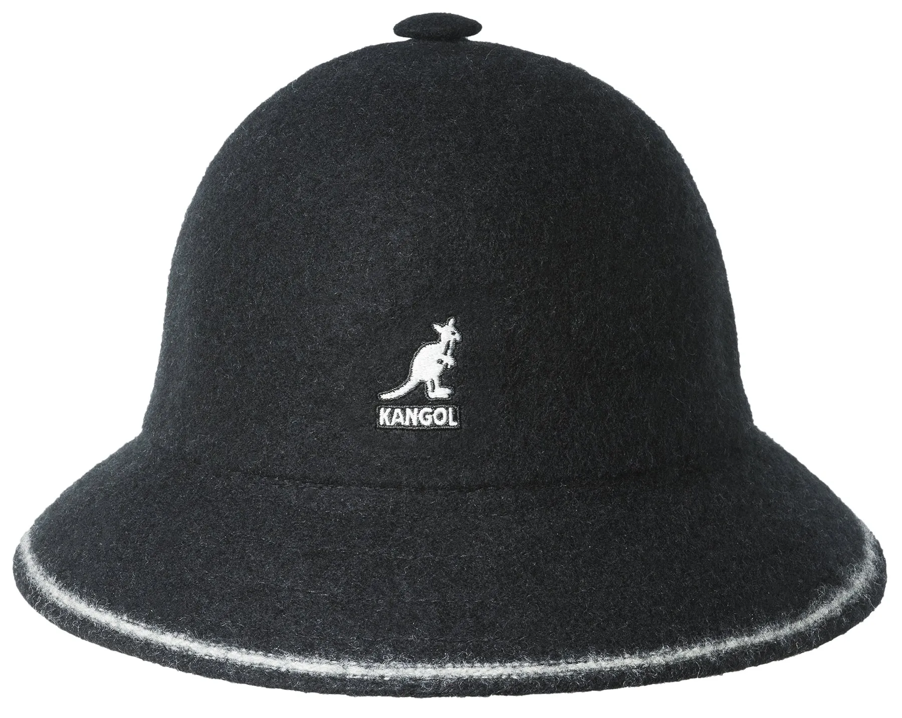 Kangol Hats Kangol Stripe Casual Wool Bucket Hat