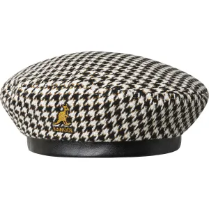 Kangol Hats Kangol Tooth Grid Beret Houndstooth Patterned