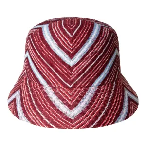 Kangol Hats Kangol Tropic Diagonal Stripes Bucket Hat