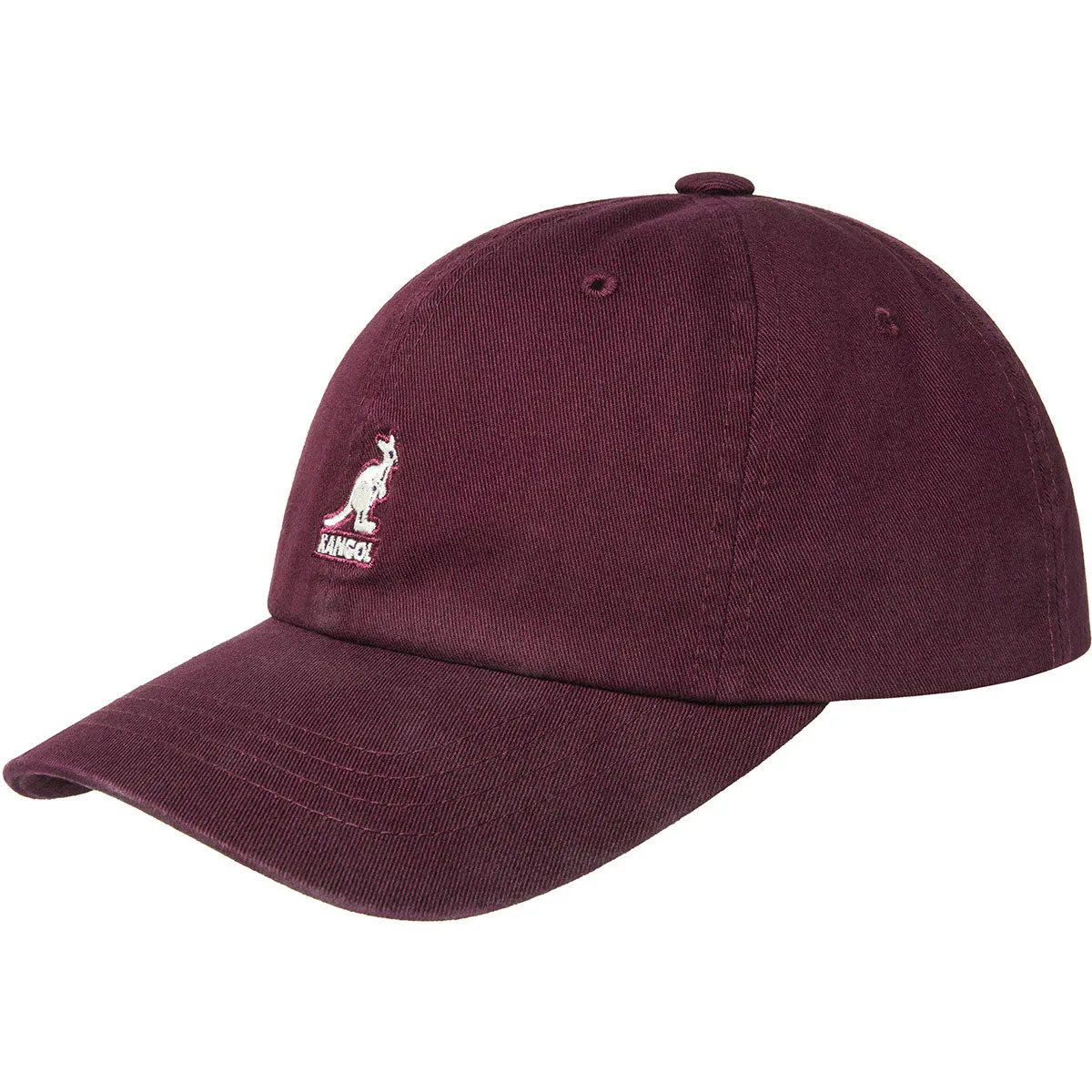Kangol Hats Kangol Washed Baseball Cap Adjustable Leather Backstrap