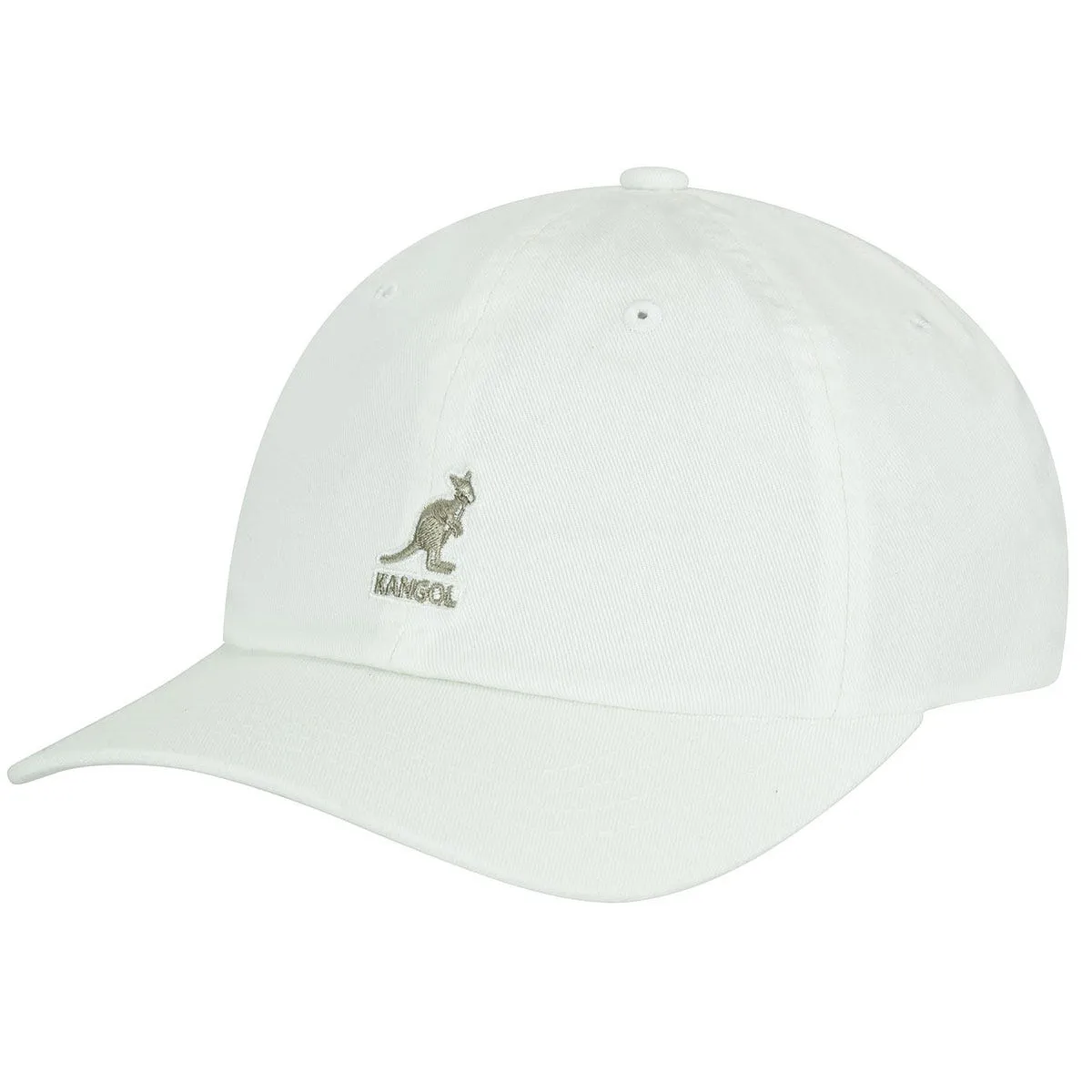 Kangol Hats Kangol Washed Baseball Cap Adjustable Leather Backstrap