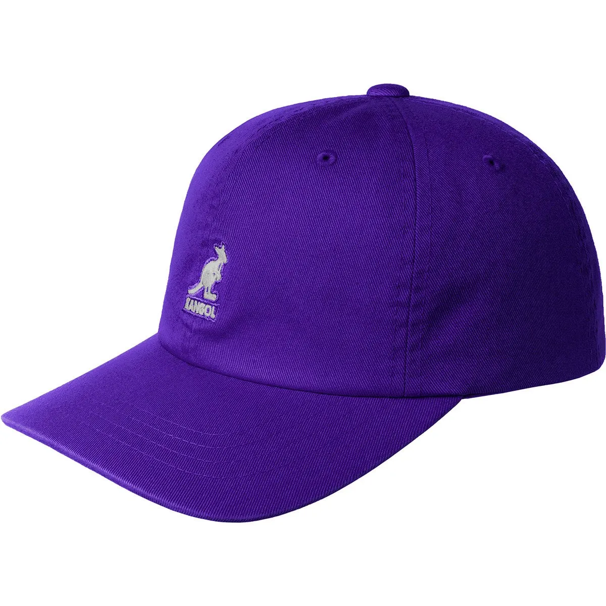 Kangol Hats Kangol Washed Baseball Cap Adjustable Leather Backstrap