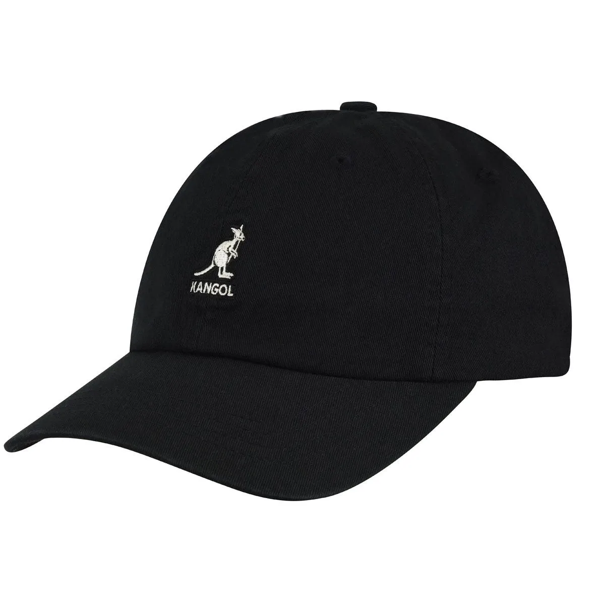 Kangol Hats Kangol Washed Baseball Cap Adjustable Leather Backstrap