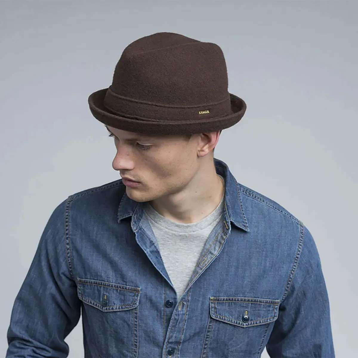 Kangol Hats Kangol Wool Player Wool Trilby Hat