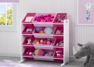 Kids Toy Storage Organizer with 12 Plastic Bins Babykids_Delta Children_Toy Storage & Bookshelves