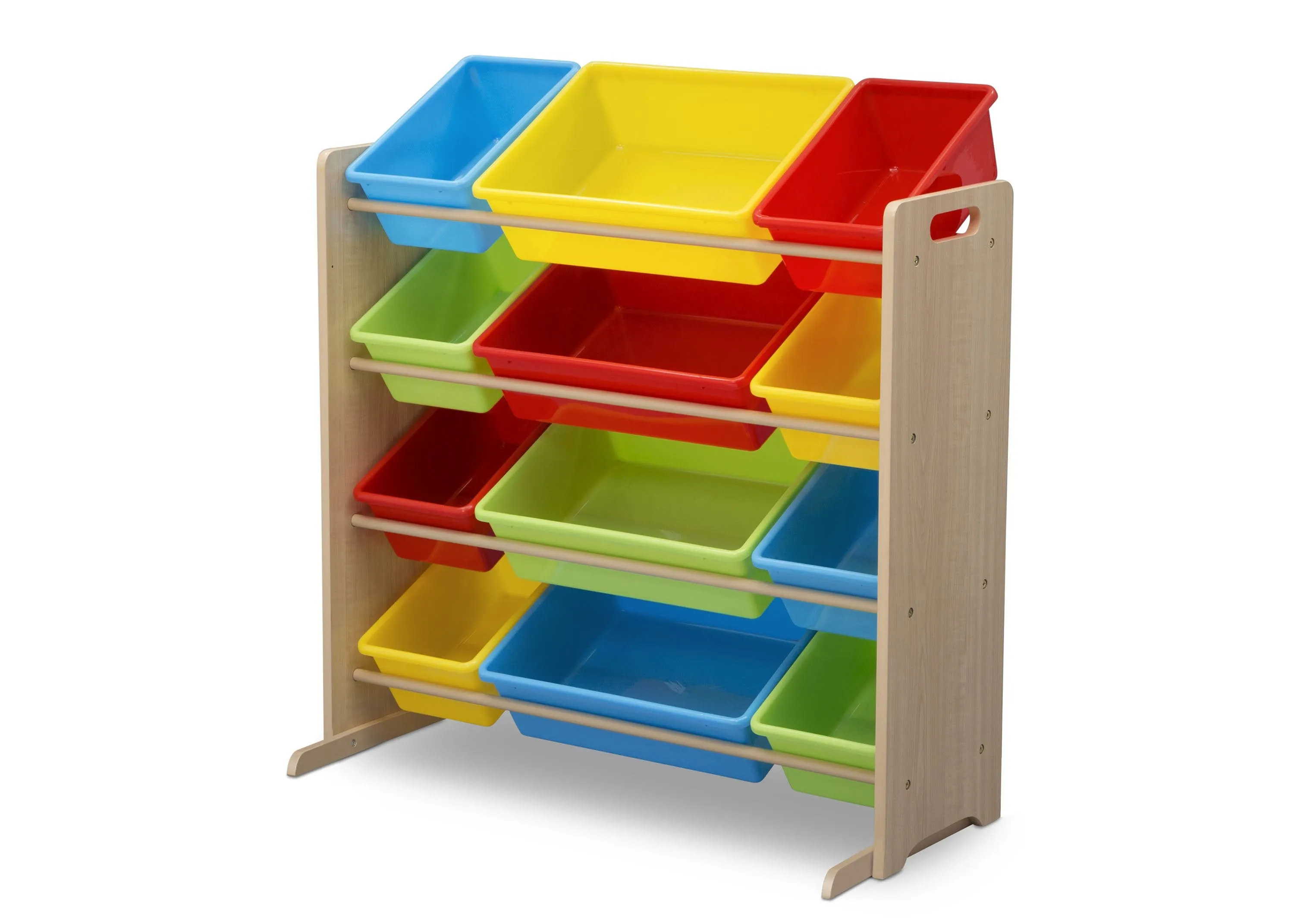 Kids Toy Storage Organizer with 12 Plastic Bins Babykids_Delta Children_Toy Storage & Bookshelves