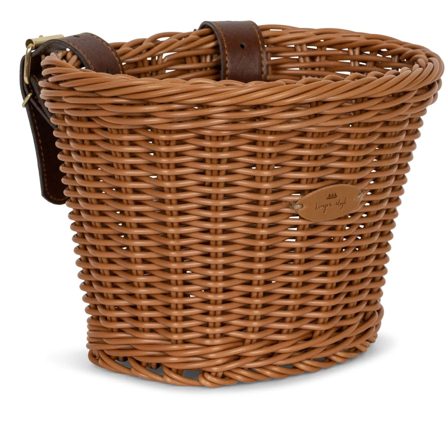 Konges Sljd Brown Bicycle Basket