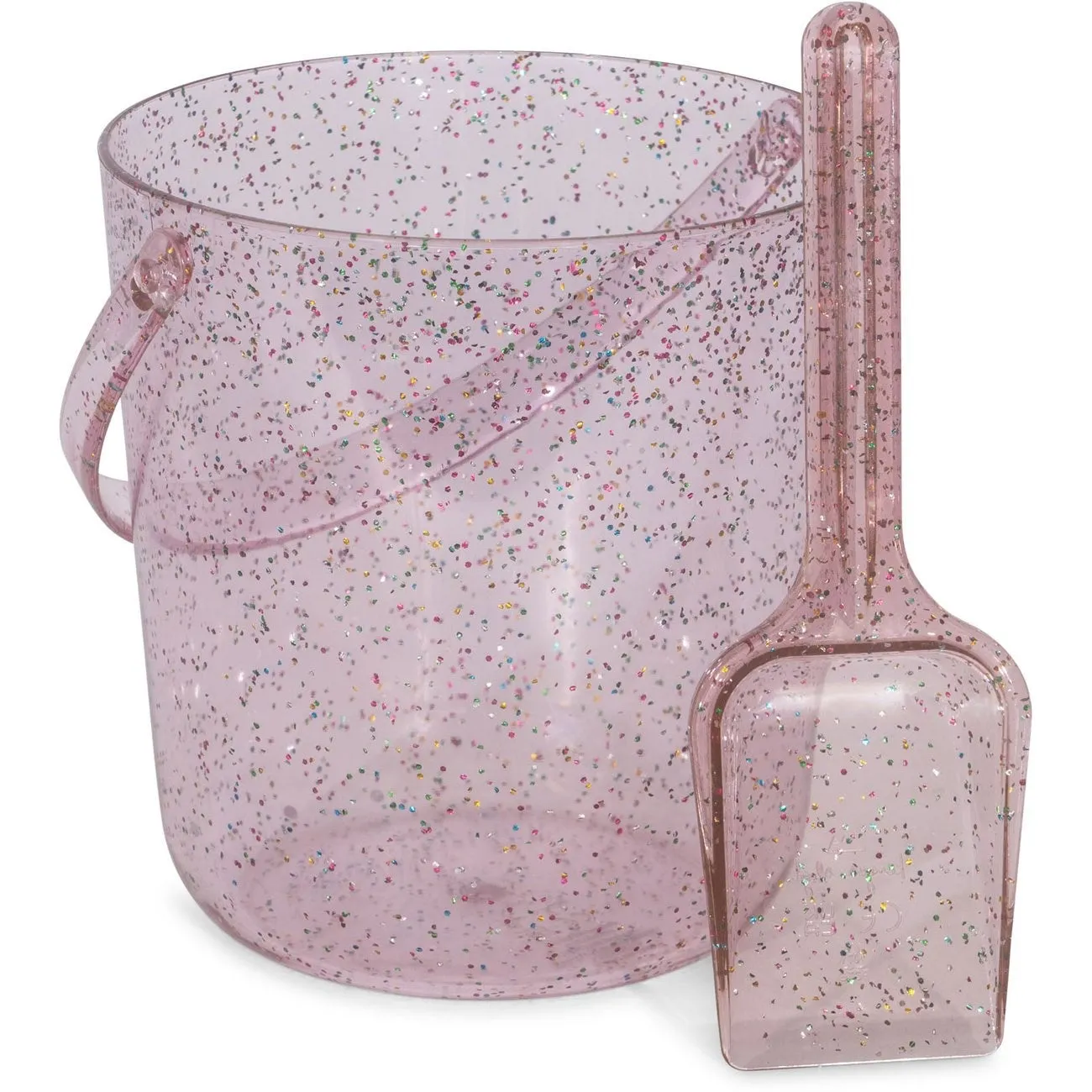 Konges Sljd Bucket And Shovel Set Glitter
