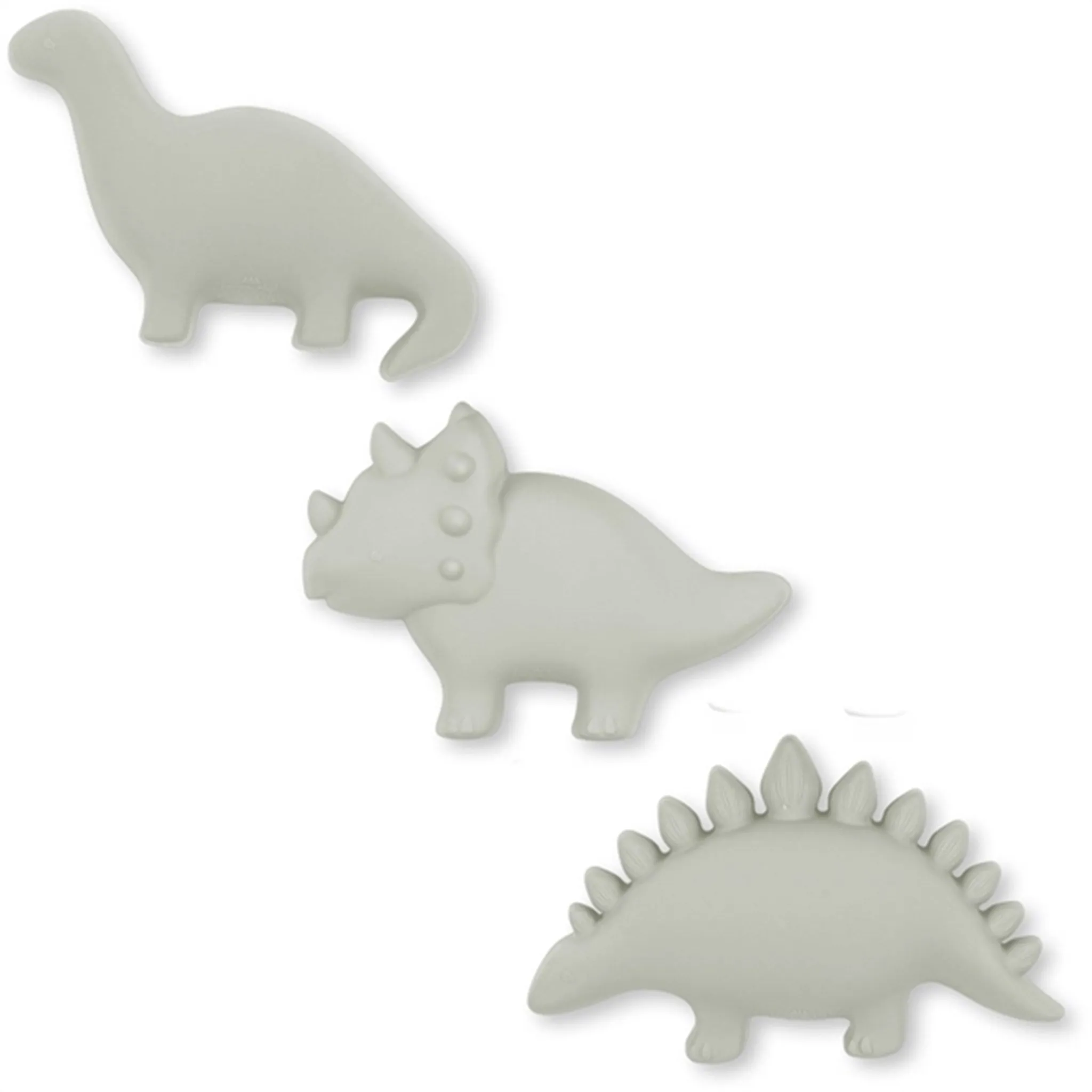 Konges Sljd Sand Molds 3-pack Dino Topanga Beach