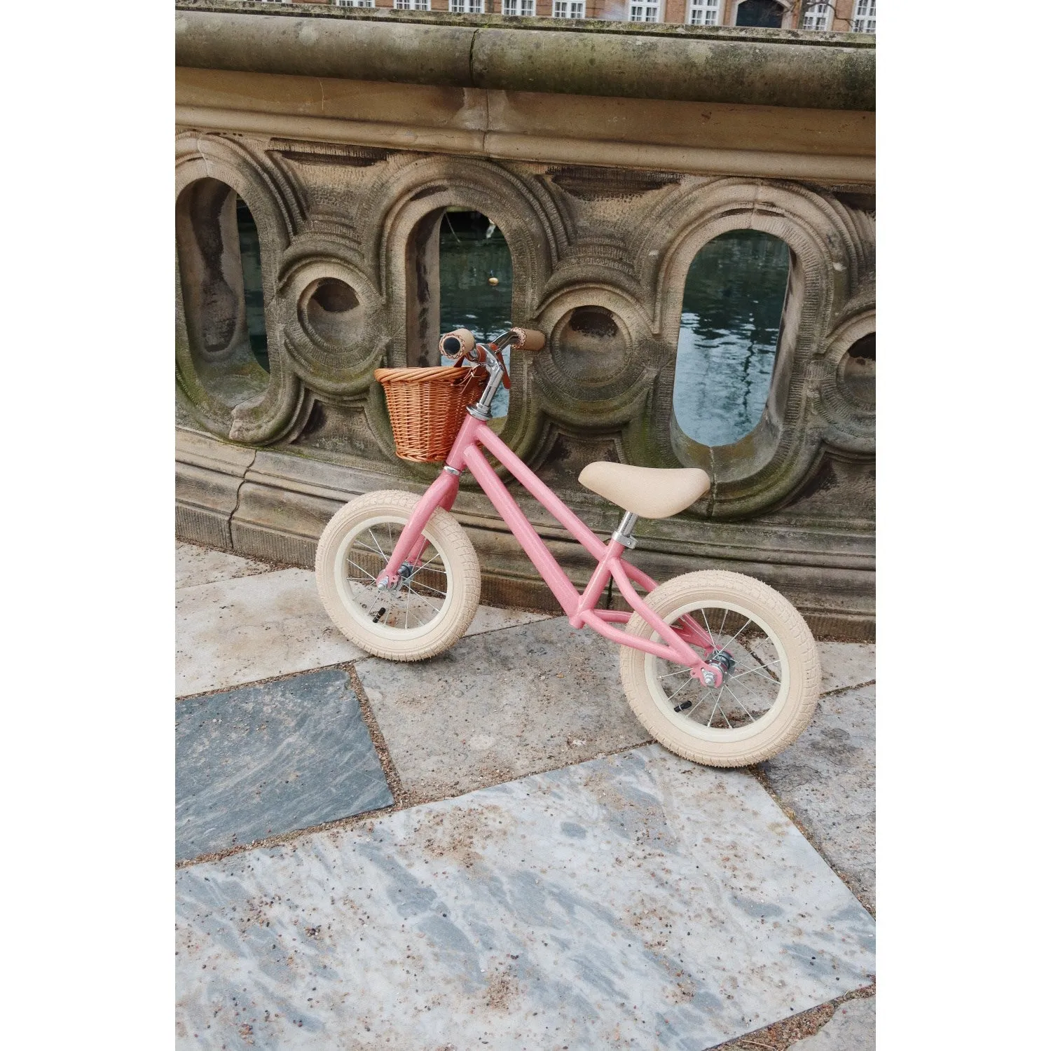 Konges Sljd Sparkling Pink Balance Bicycle Glitter
