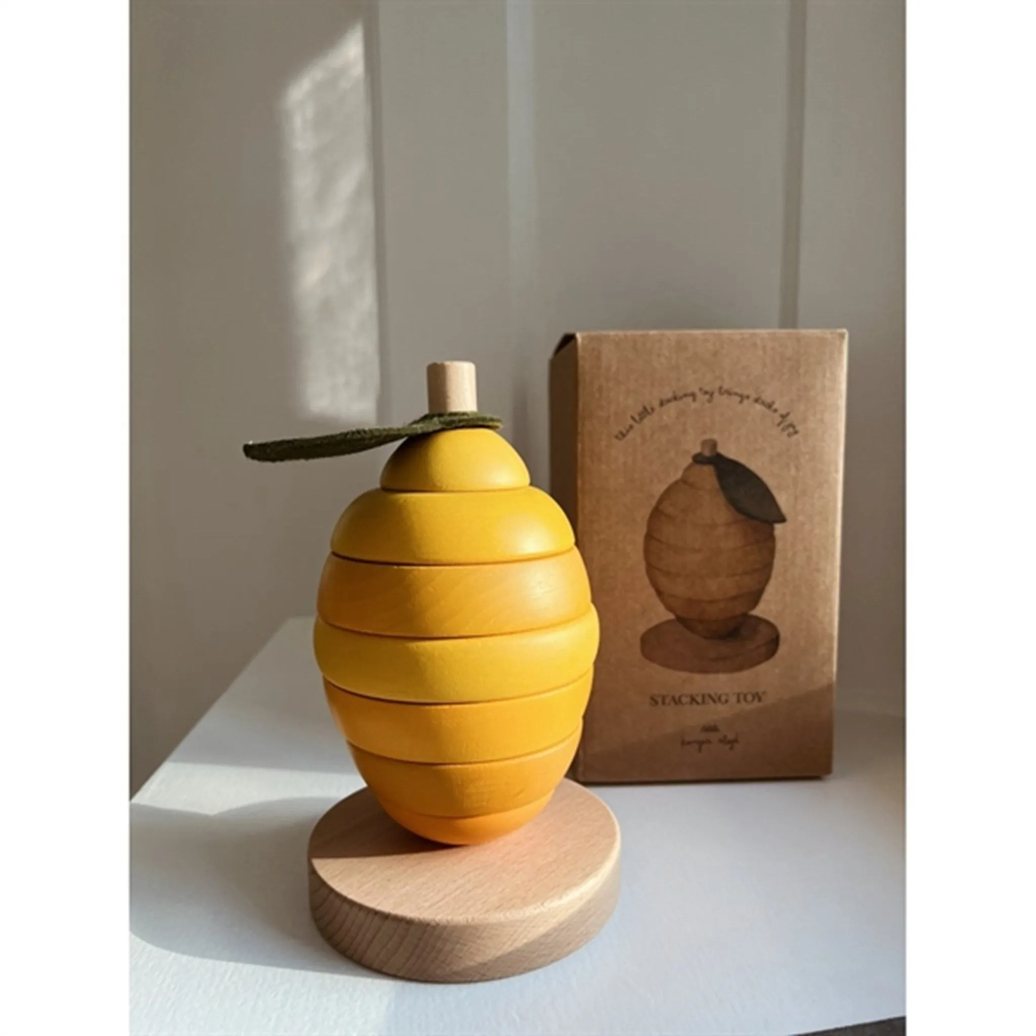 Konges Sljd Stacking Fruit Lemon