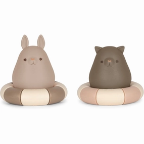 Konges Sljd Bath Toys Silicone 2-pack Shitake Mix