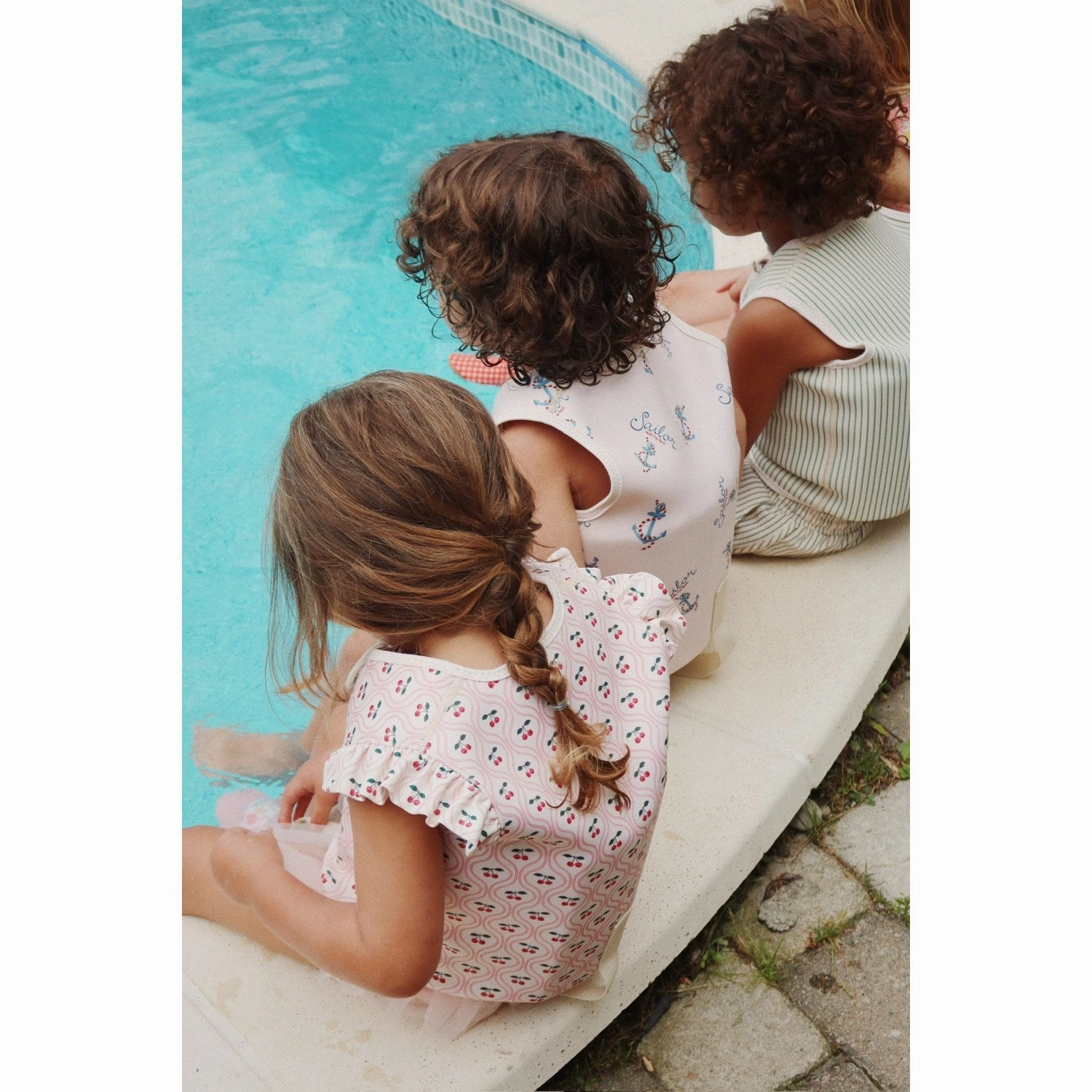 Konges Sljd Cherry Pink Motif Avery Swim Vest