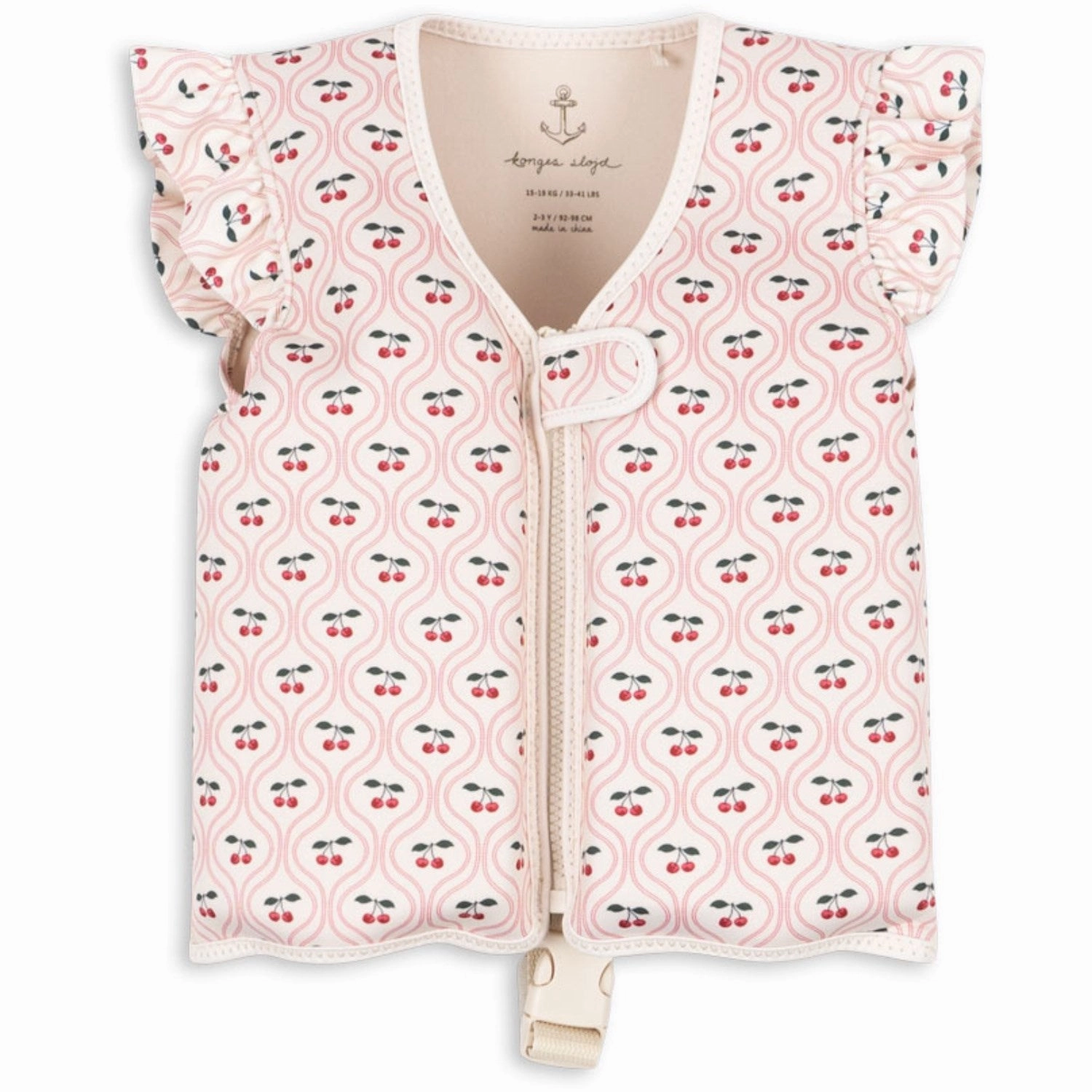 Konges Sljd Cherry Pink Motif Avery Swim Vest