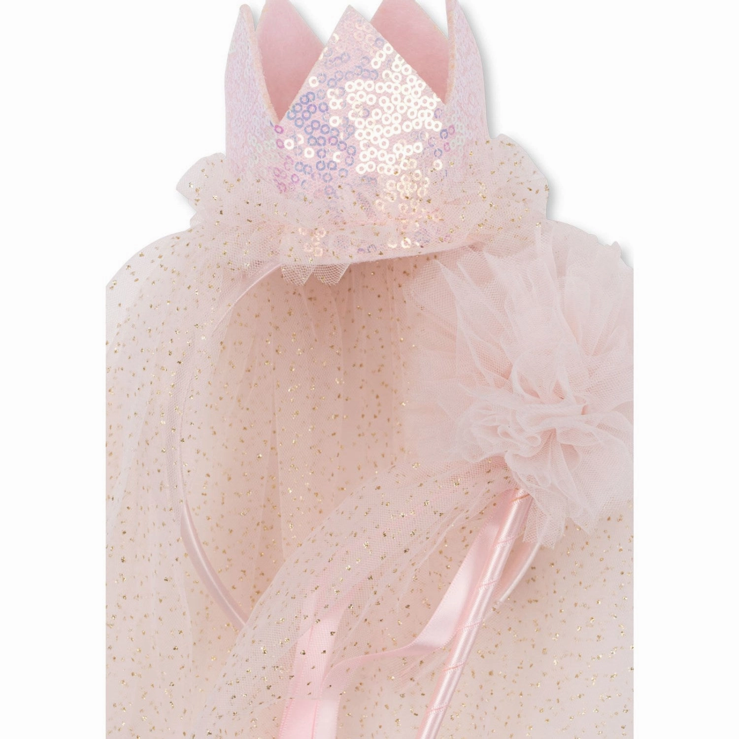 Konges Sljd Cloud Pink Princess Crown Costume