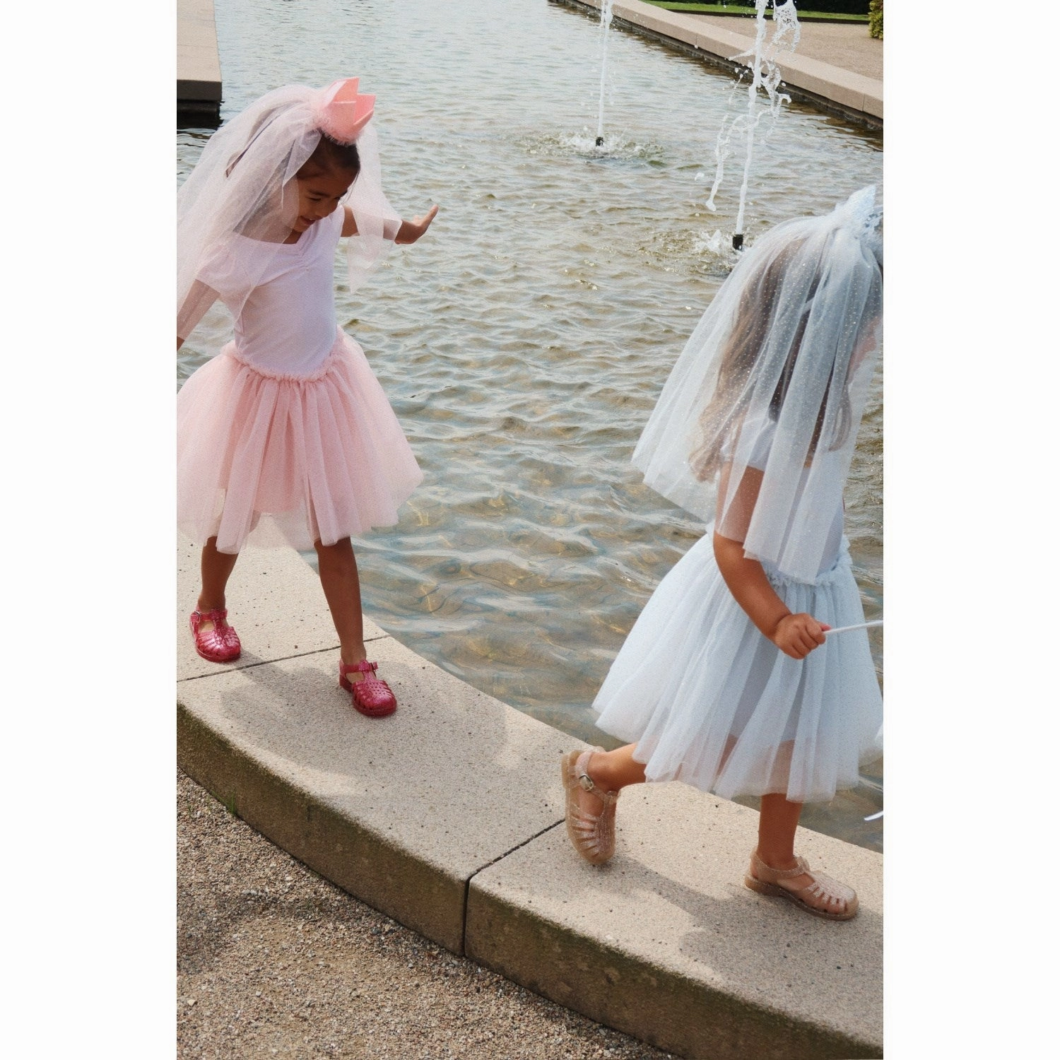 Konges Sljd Cloud Pink Princess Crown Costume