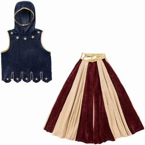 Konges Sljd Dress Blue Knight Costume Grs
