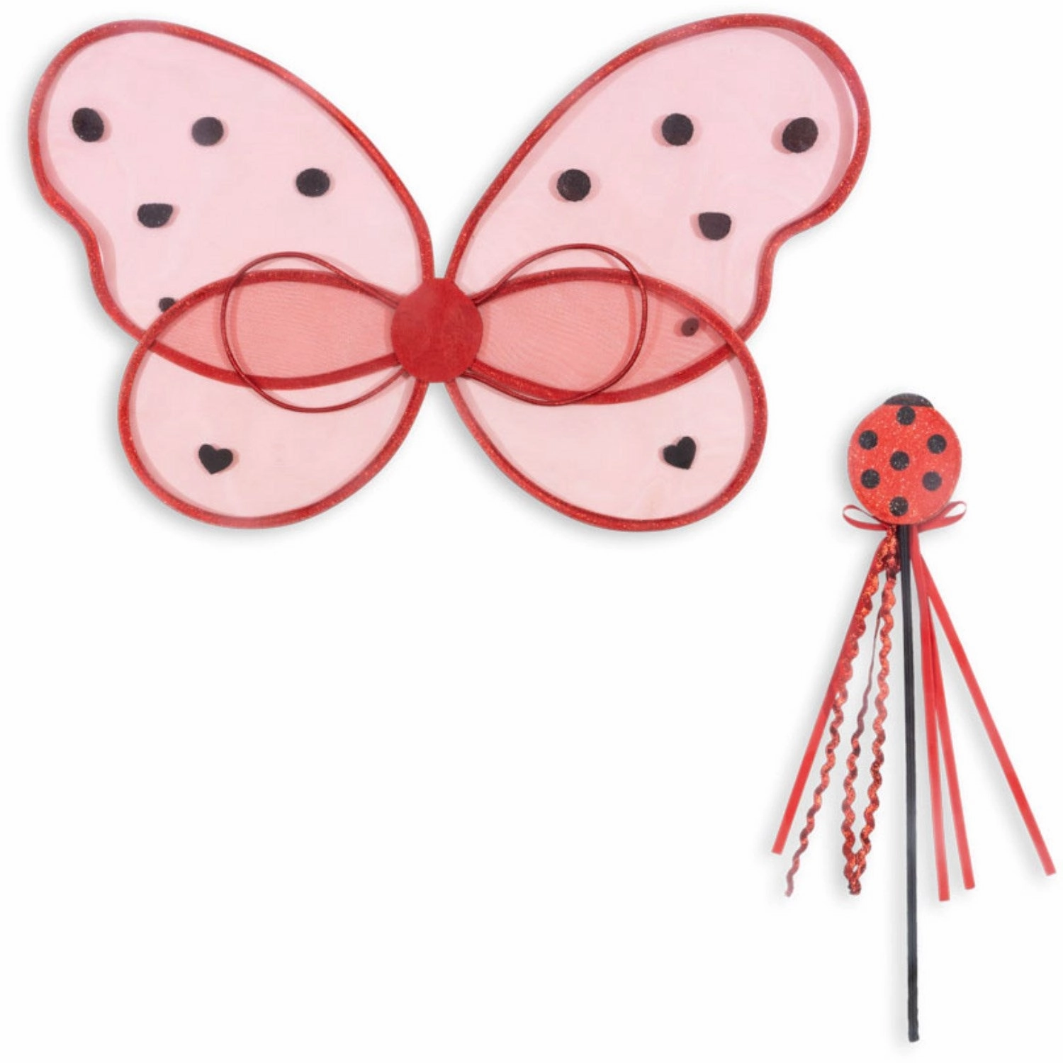 Konges Sljd Ladybug Glitter Fairy Ladybug Costume