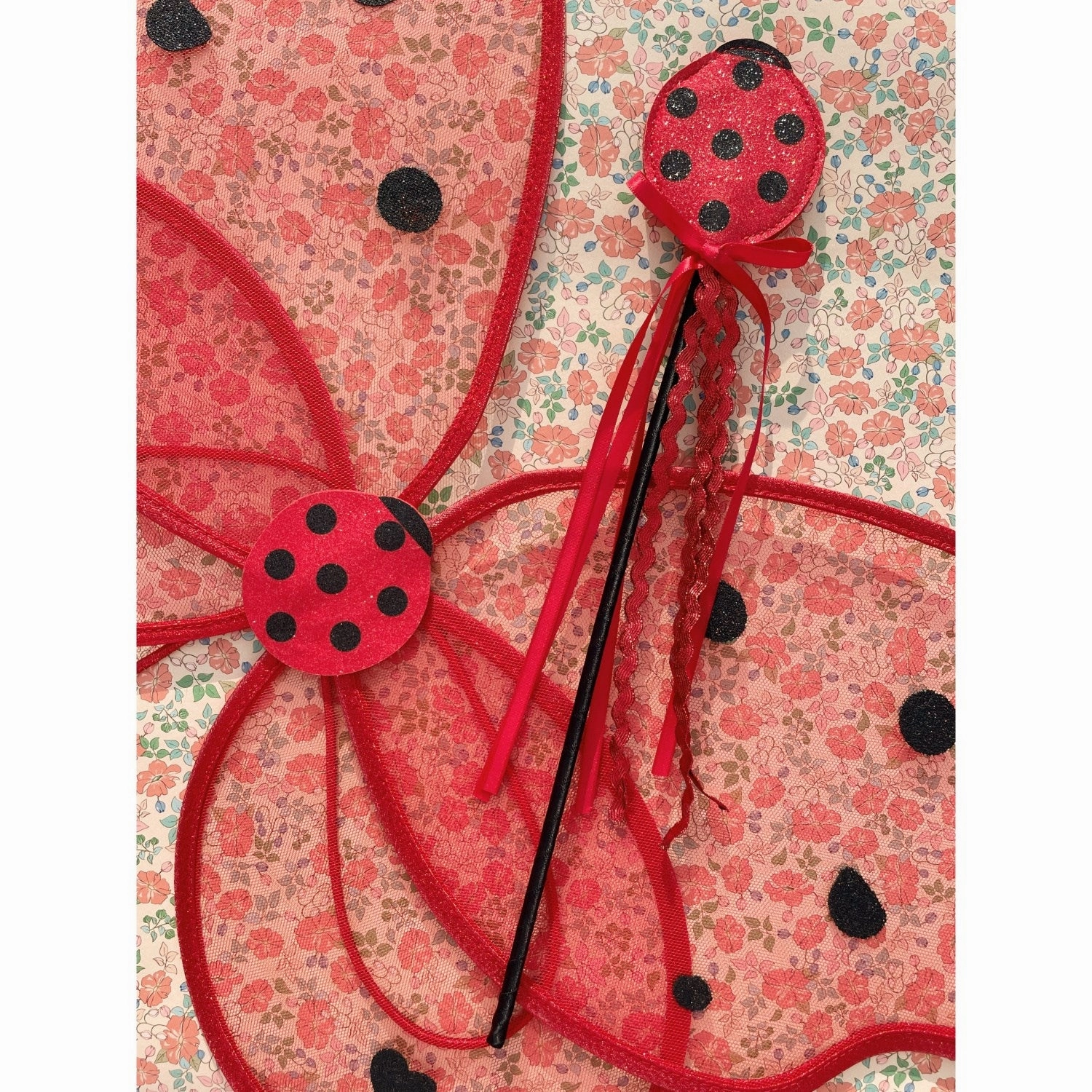 Konges Sljd Ladybug Glitter Fairy Ladybug Costume