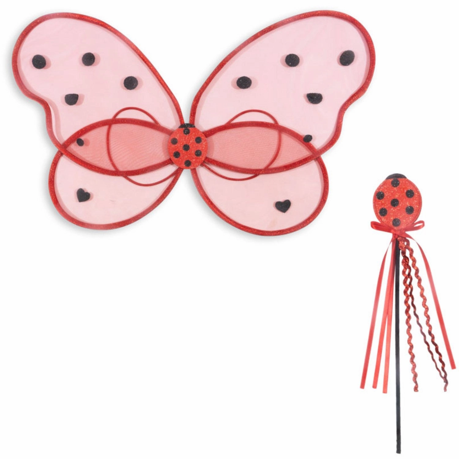 Konges Sljd Ladybug Glitter Fairy Ladybug Costume
