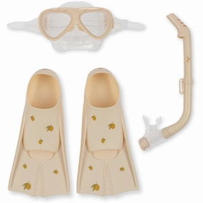 Konges Sljd Mello Snorkel Set Lemon