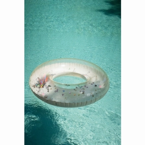 Konges Sljd Multi Cherry Transparent Grande Swim Ring Transparent