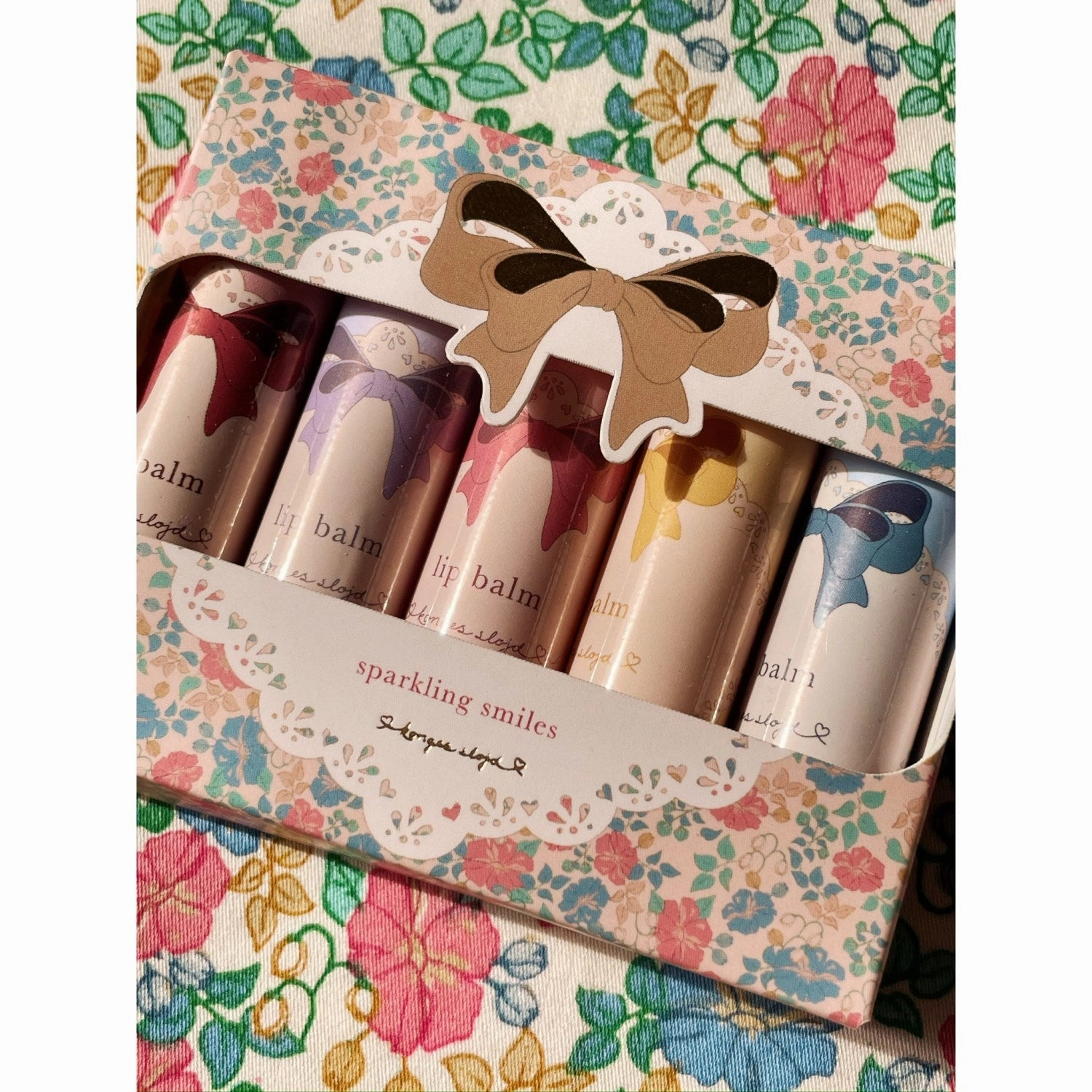 Konges Sljd Multi Lip Balm Glitter 5 Pcs