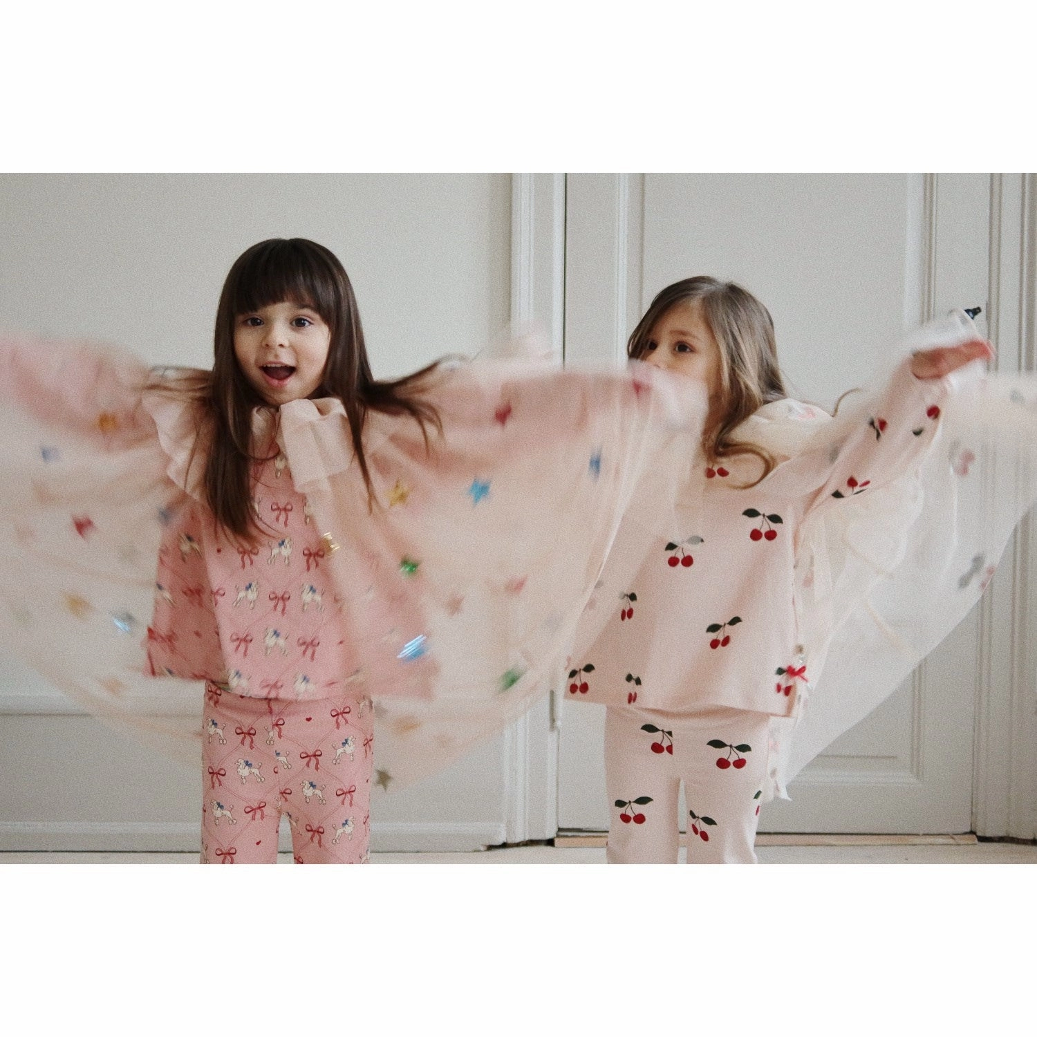 Konges Sljd Multi Star Glitter Fairy Costume