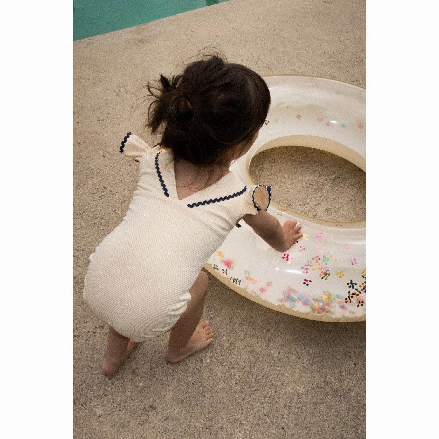 Konges Sljd Multi Star Transparent Junior Swim Ring Transparent