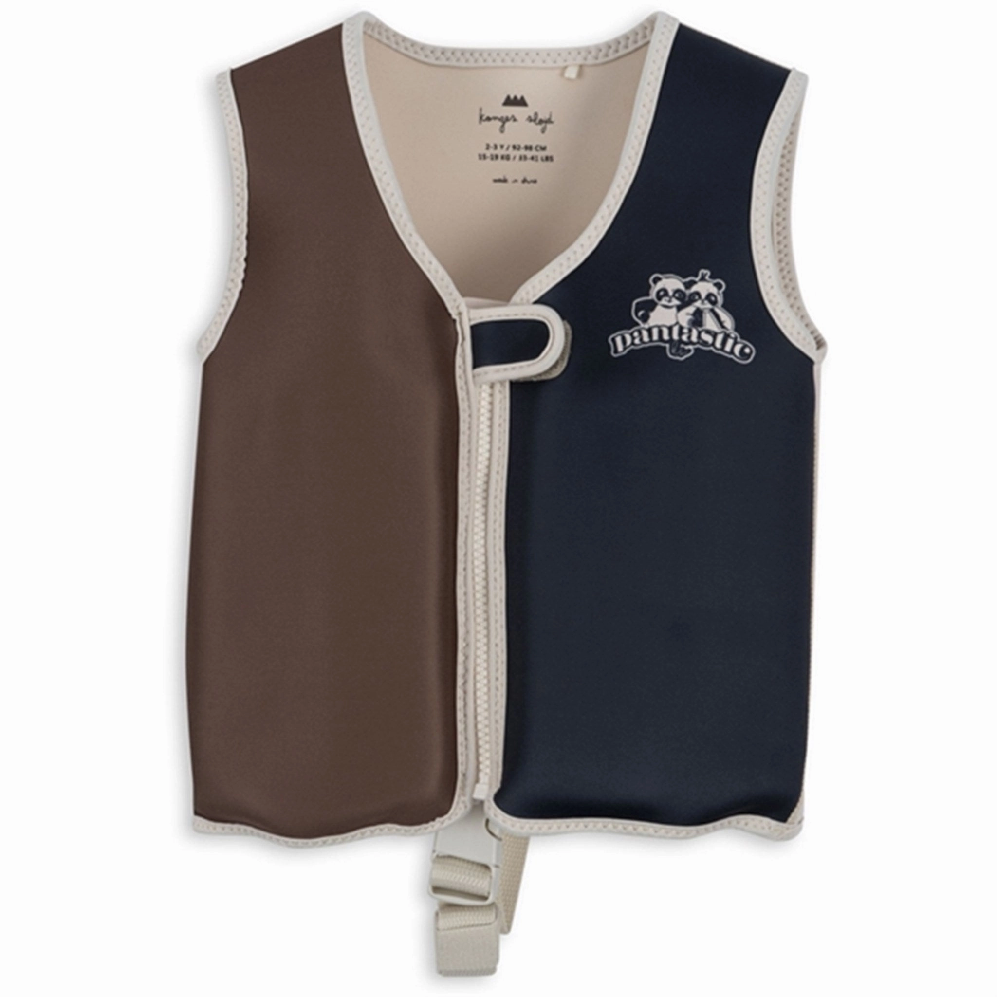 Konges Sljd Neoprene Frill Float Vest Panda