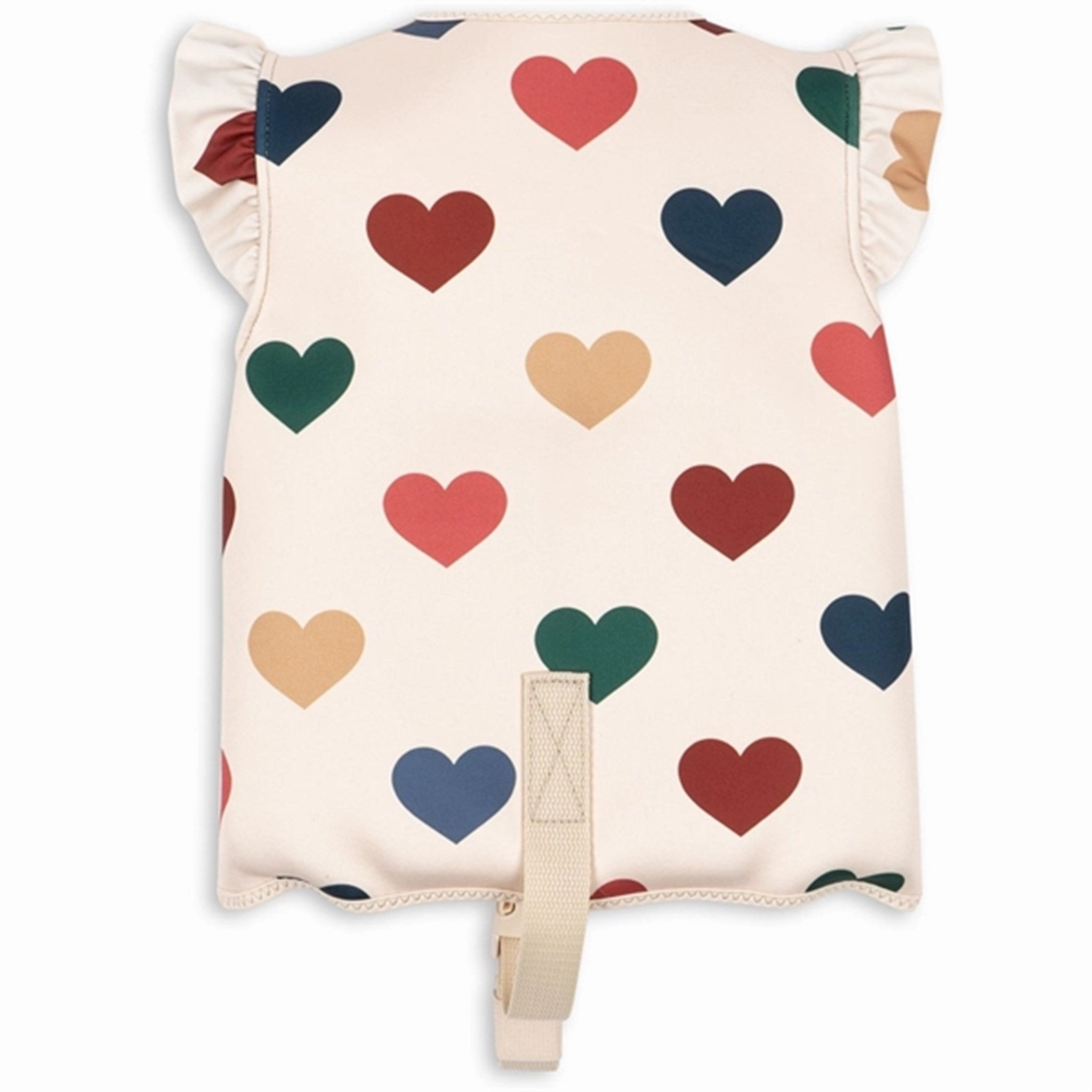 Konges Sljd Neoprene Swim Vest Frill Bon Coeur Color