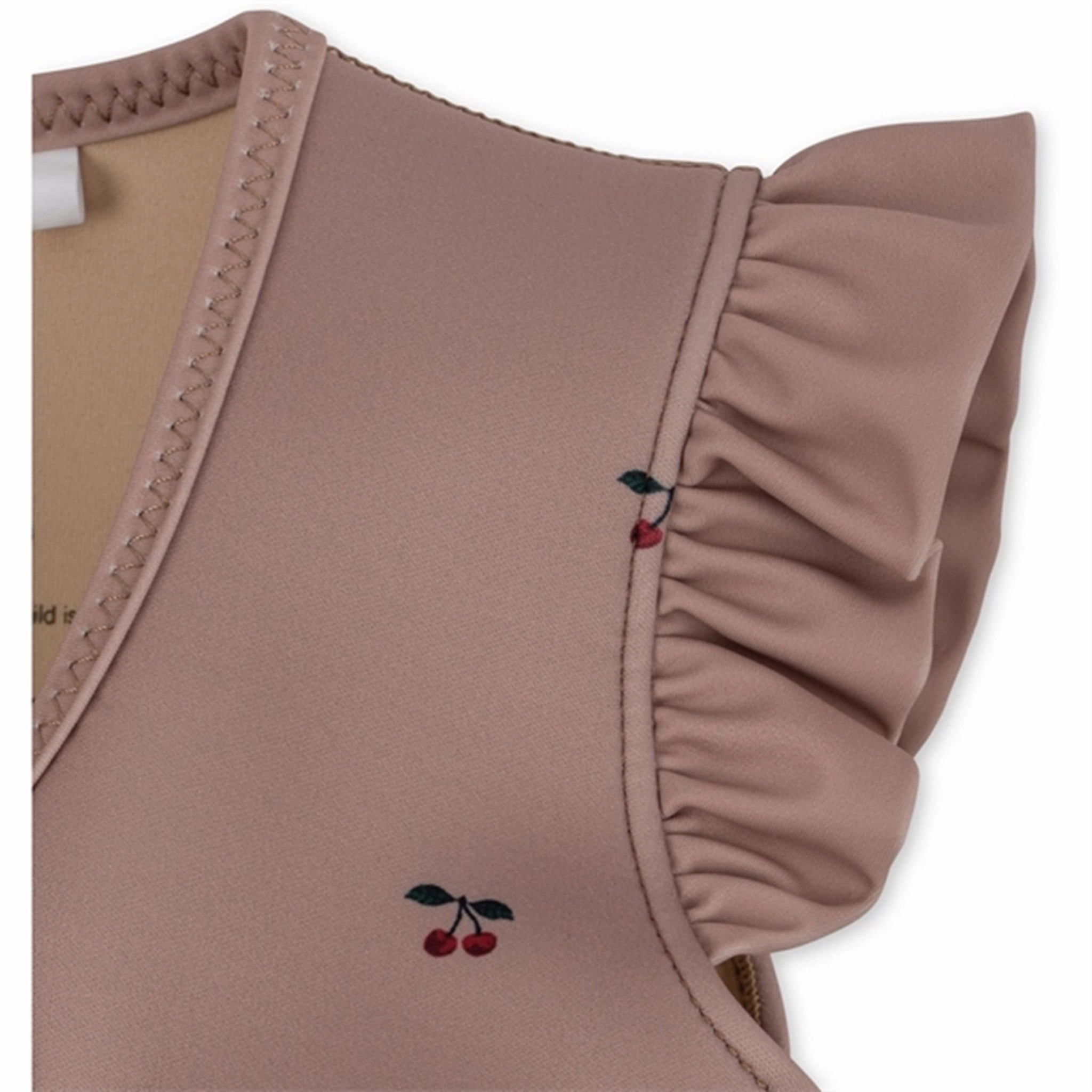 Konges Sljd Neoprene Swim Vest Frill Cherry