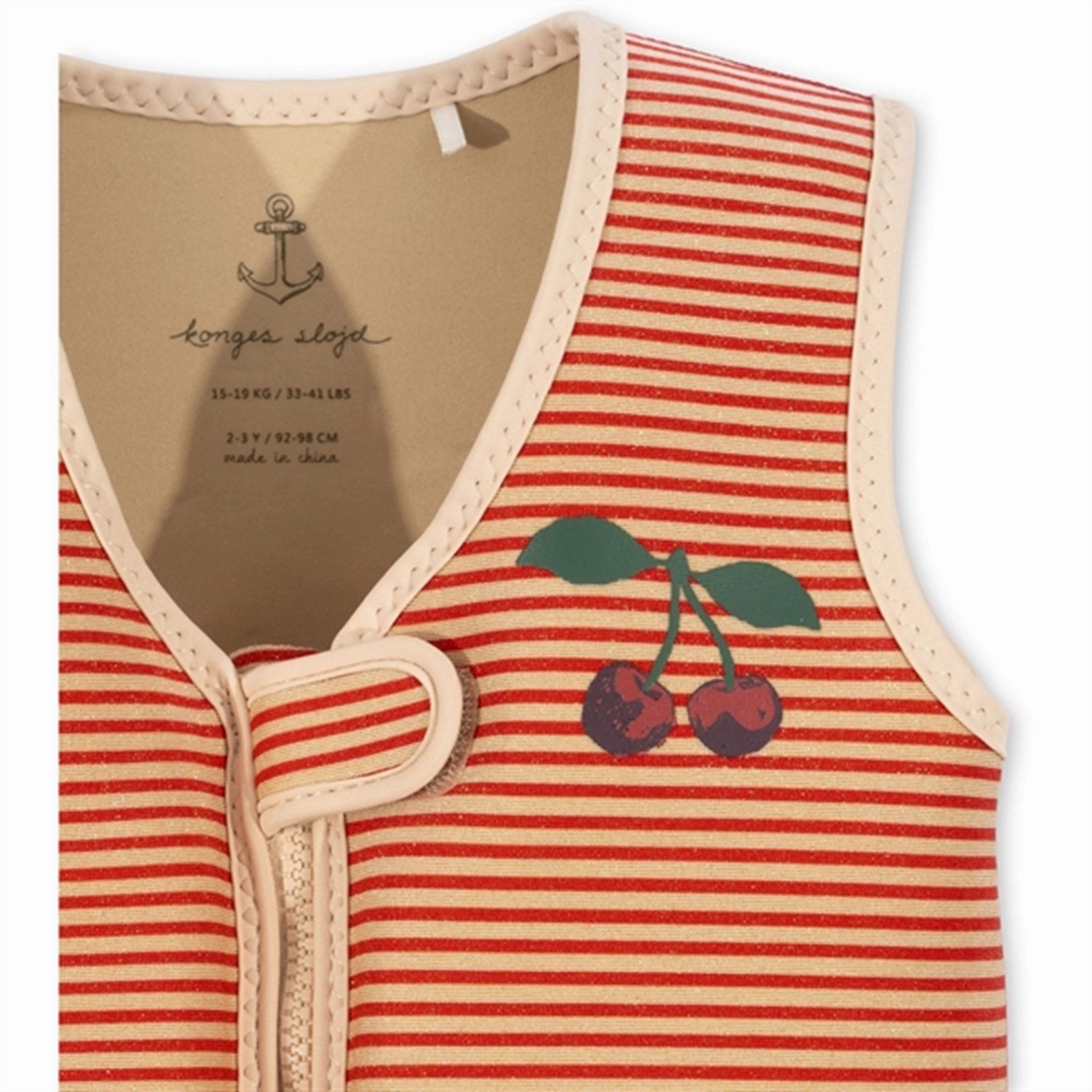 Konges Sljd Neoprene Swim Vest Gltter Glitter Stripe