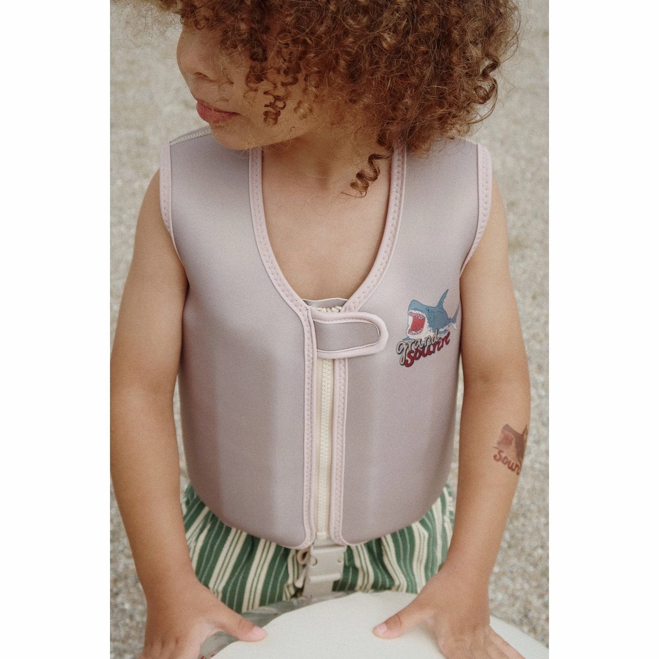 Konges Sljd Neoprene Swim Vest Shark