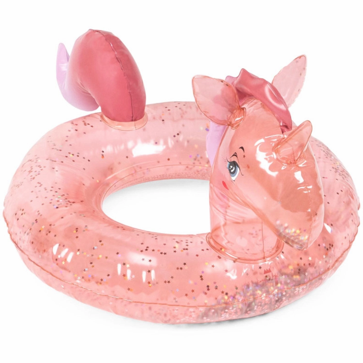 Konges Sljd Pink Swim Ring Horn Stars