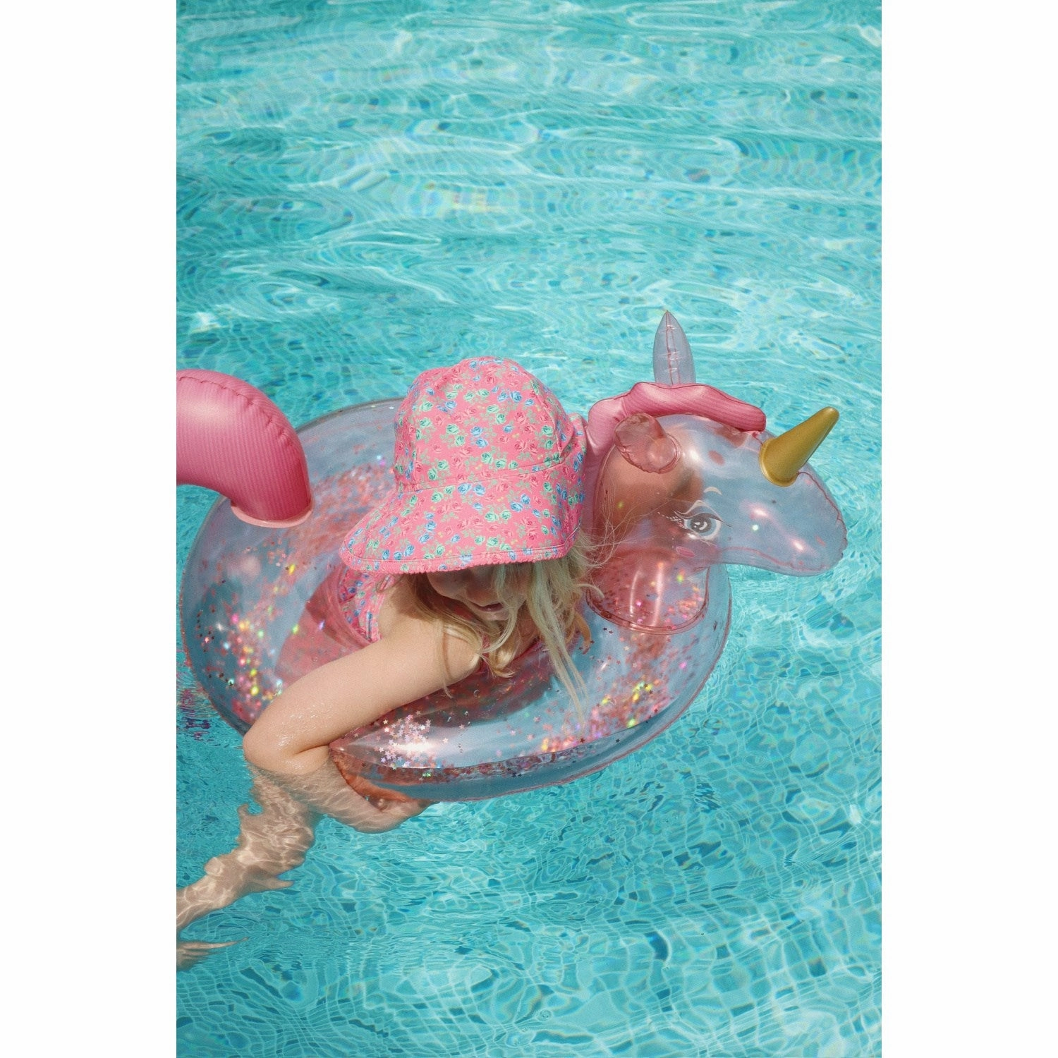 Konges Sljd Pink Swim Ring Horn Stars
