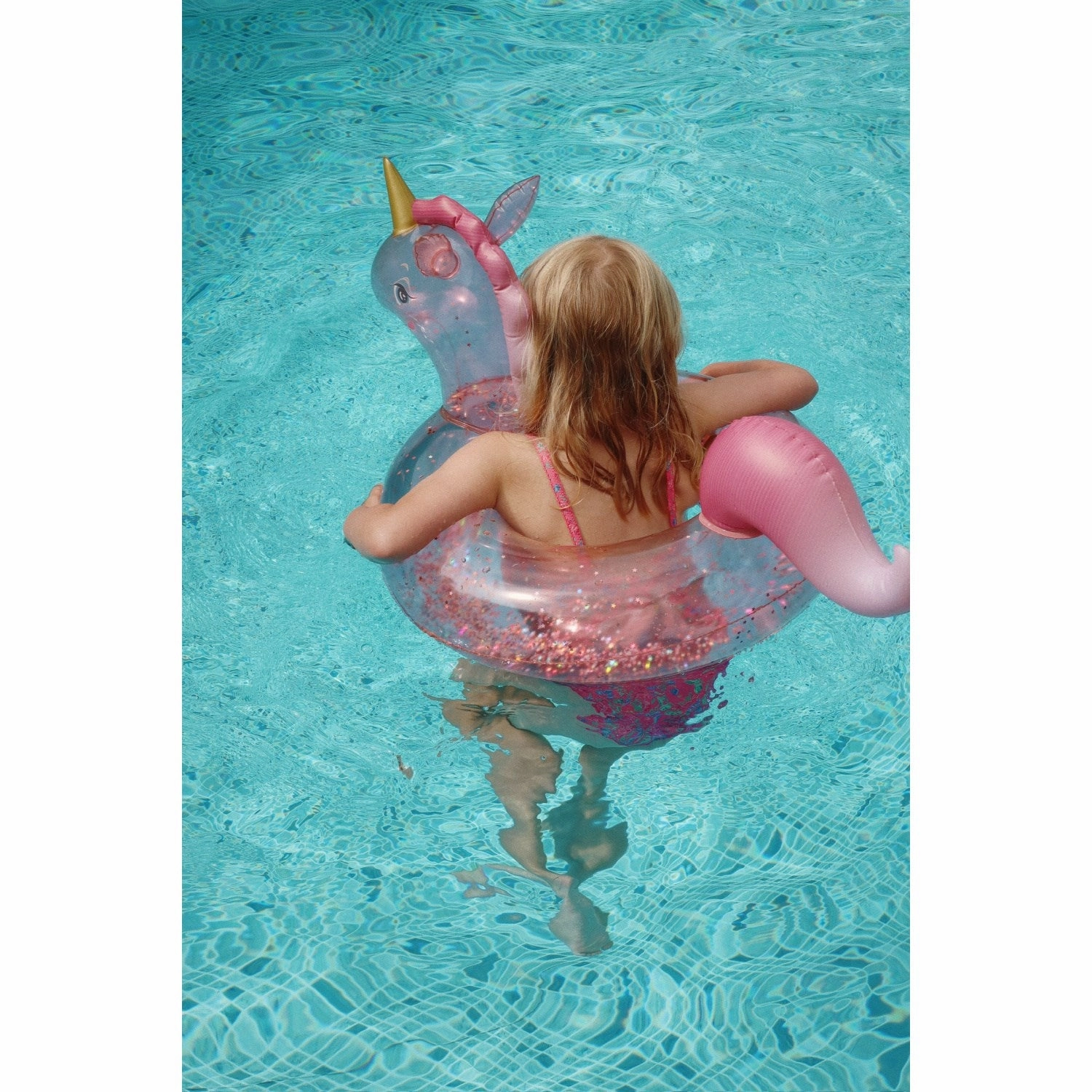 Konges Sljd Pink Swim Ring Horn Stars