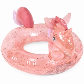 Konges Sljd Pink Swim Ring Horn Stars