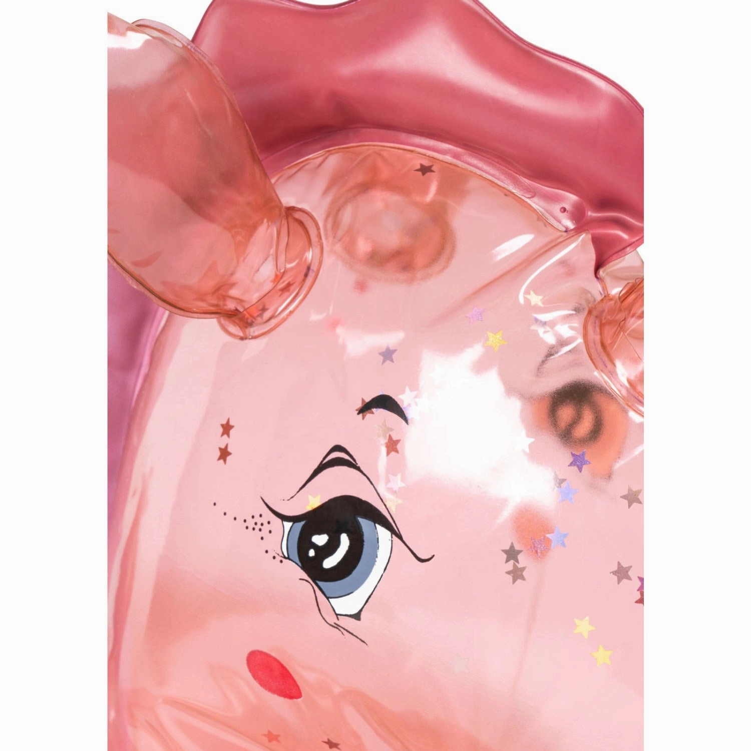 Konges Sljd Pink Swim Ring Horn Stars