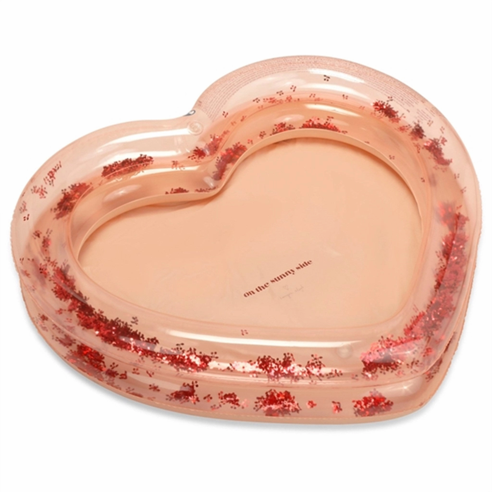 Konges Sljd Pool Heart Transparent Blush