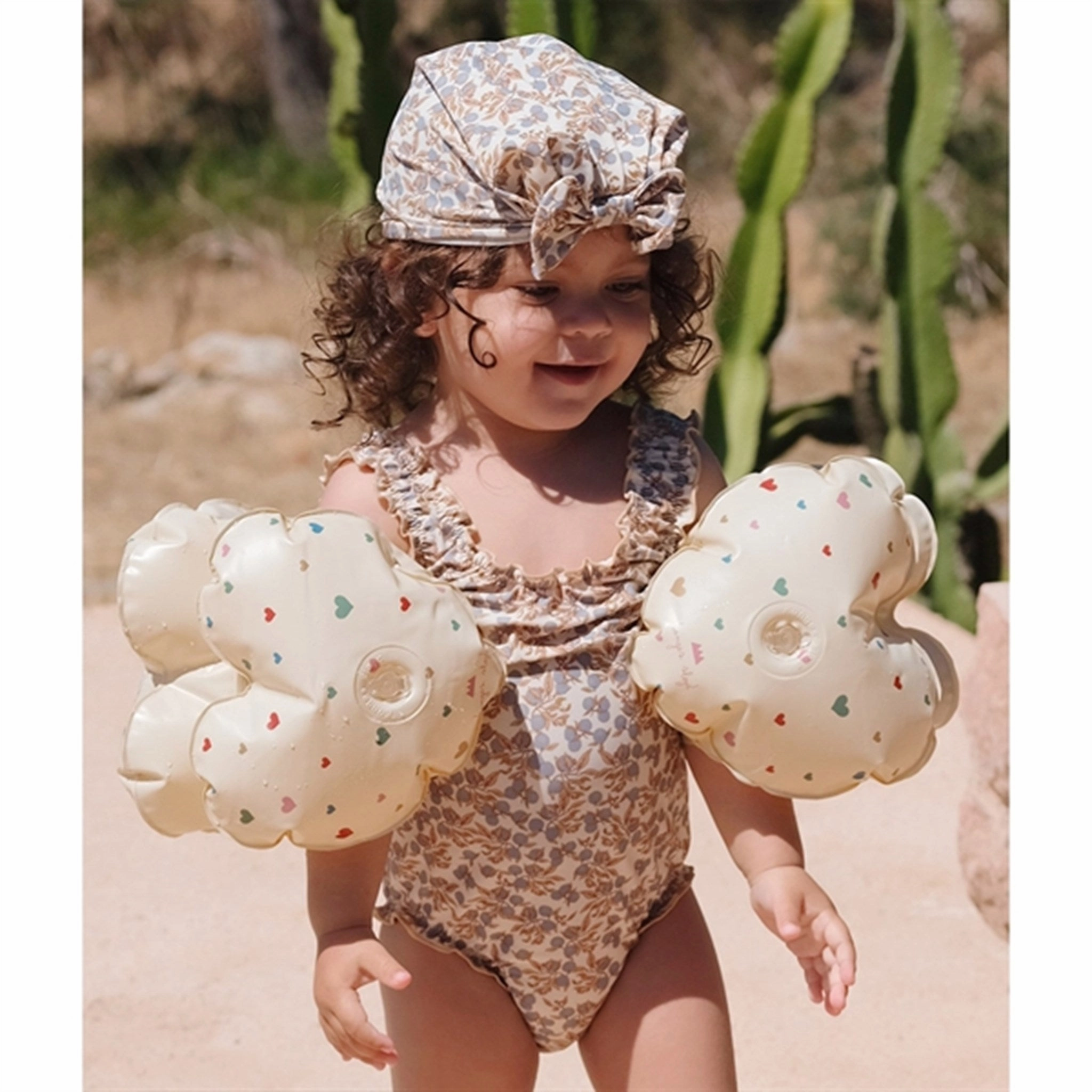 Konges Sljd Swim Rings Heart Multi Hearts