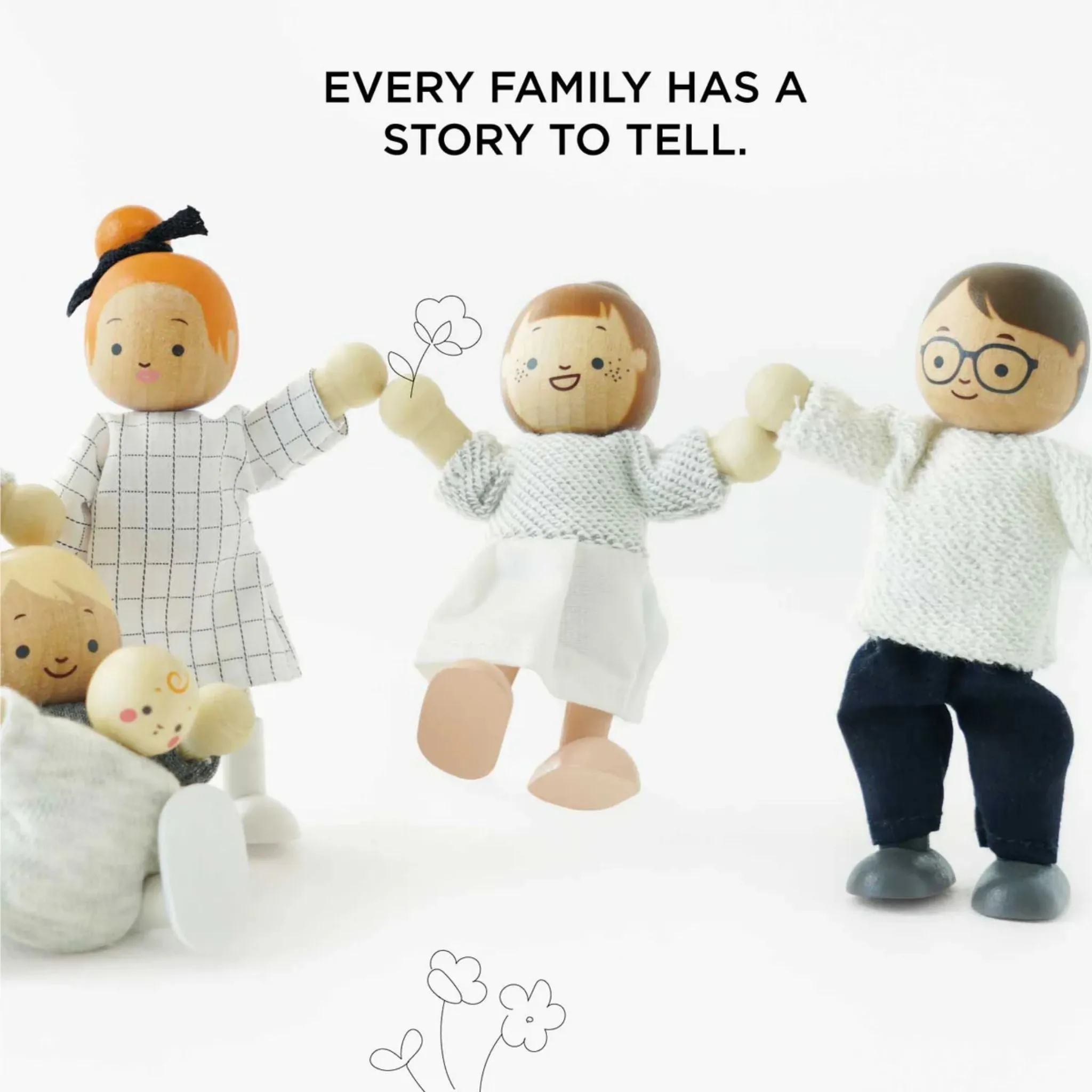 Le Toy Van Dolls House Family