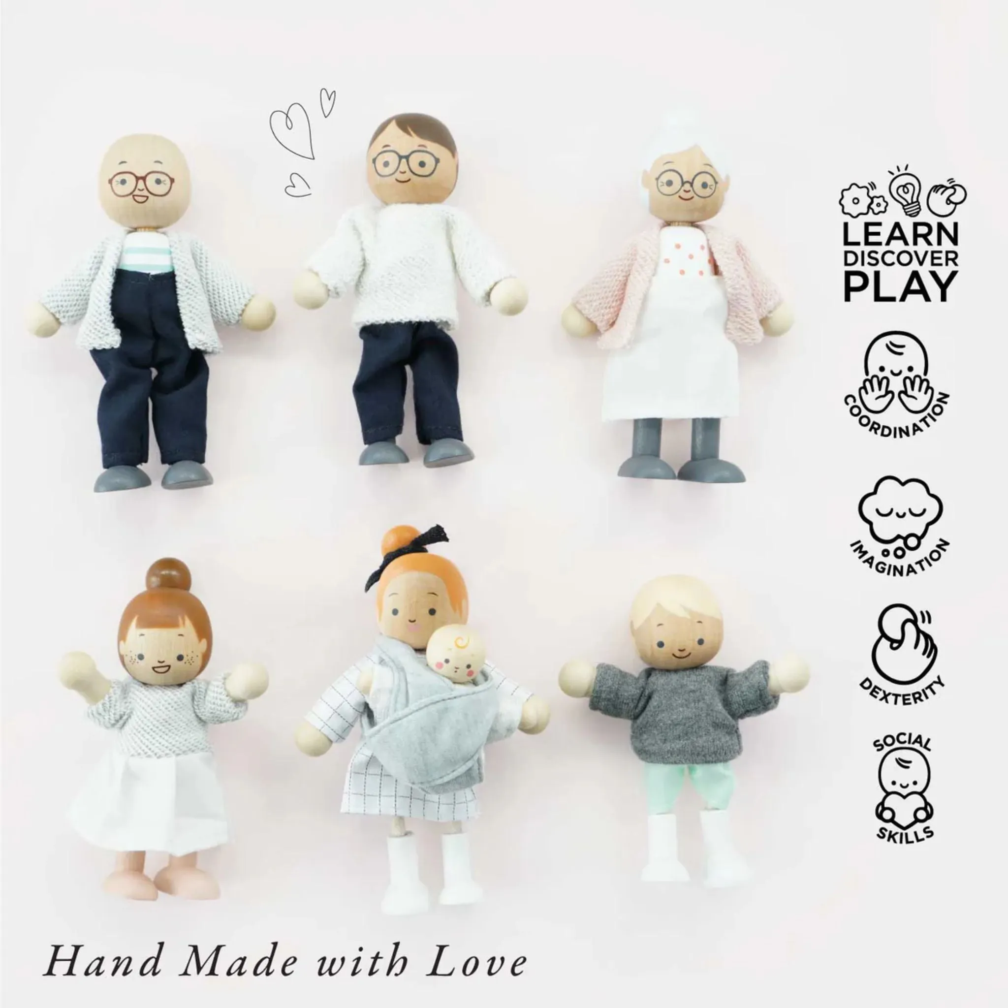 Le Toy Van Dolls House Family