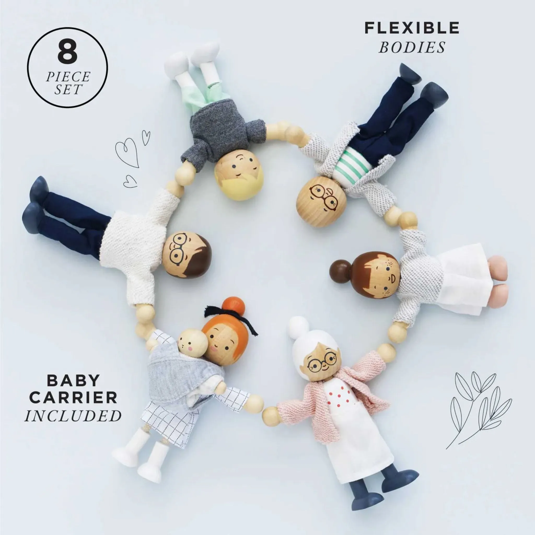 Le Toy Van Dolls House Family